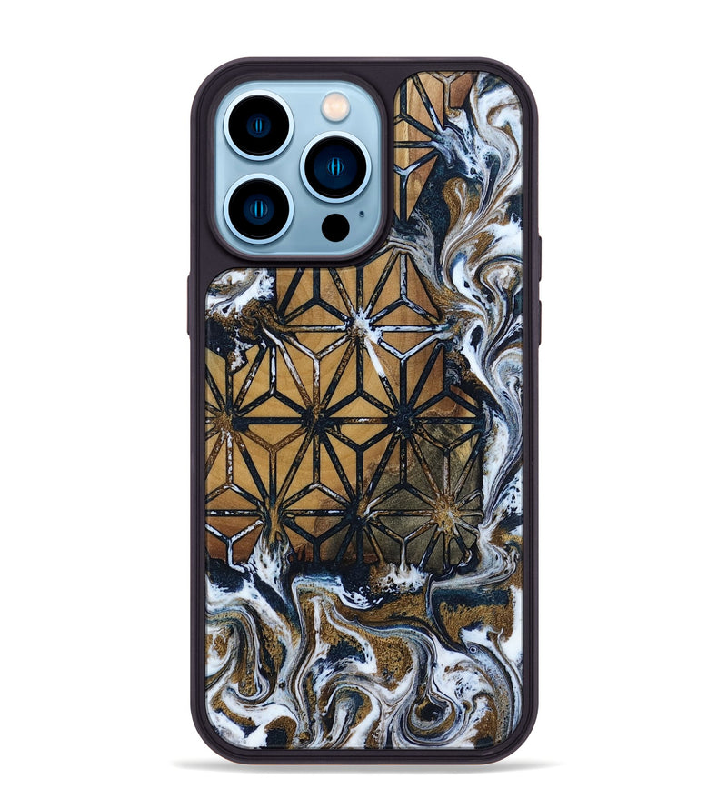 iPhone 14 Pro Max Wood Phone Case - Stormi (Pattern, 805424)