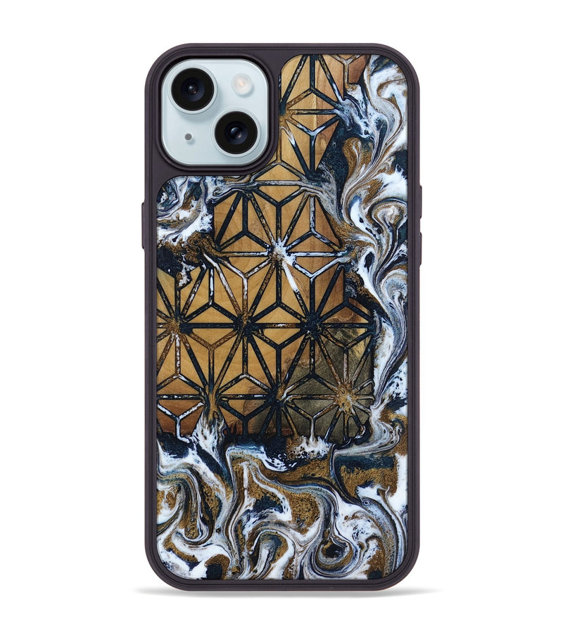iPhone 15 Plus Wood Phone Case - Stormi (Pattern, 805424)