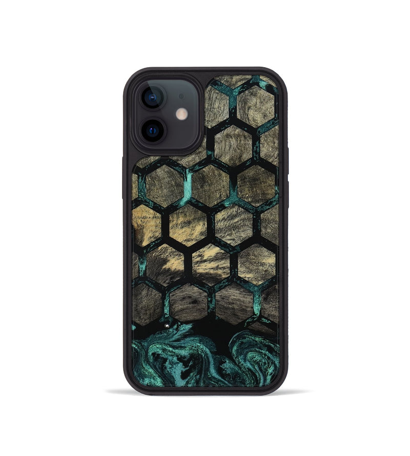 iPhone 12 mini Wood Phone Case - Shanika (Pattern, 805425)