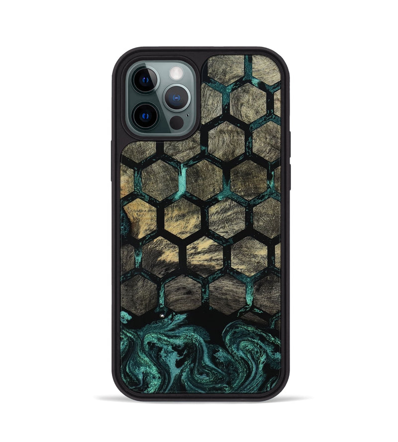 iPhone 12 Pro Wood Phone Case - Shanika (Pattern, 805425)