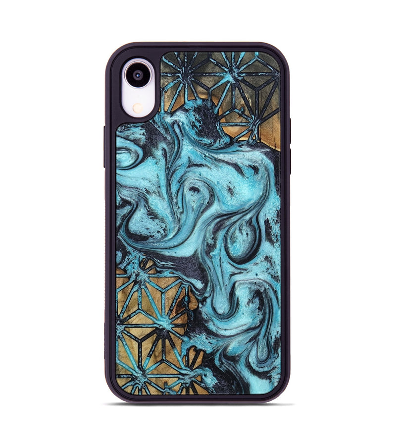 iPhone Xr Wood Phone Case - Chanda (Pattern, 805427)