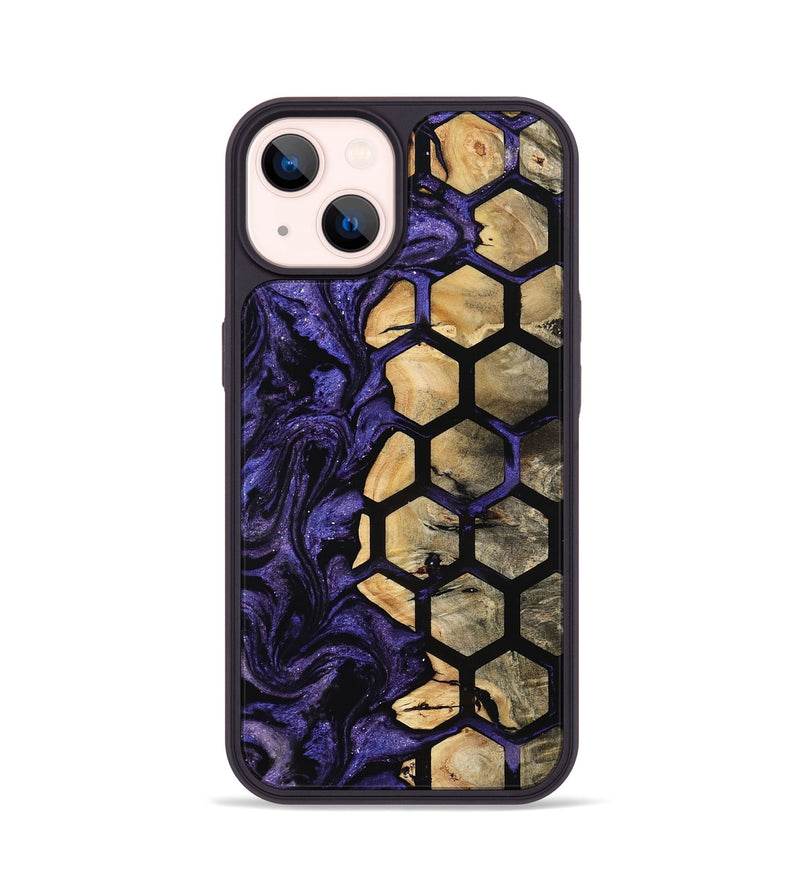 iPhone 14 Wood Phone Case - Malayah (Pattern, 805429)