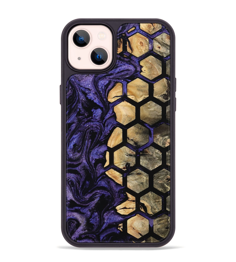iPhone 14 Plus Wood Phone Case - Malayah (Pattern, 805429)
