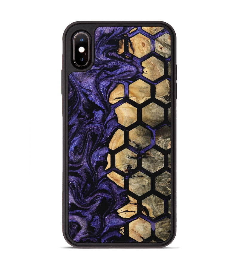 iPhone Xs Max Wood Phone Case - Malayah (Pattern, 805429)