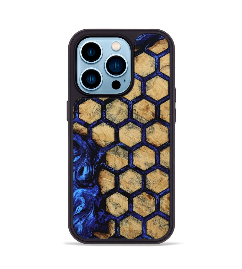 iPhone 14 Pro Wood Phone Case - Alice (Pattern, 805432)