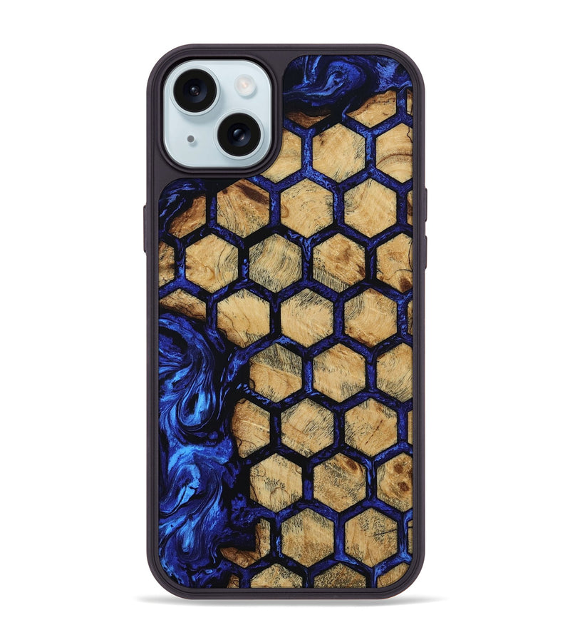 iPhone 15 Plus Wood Phone Case - Alice (Pattern, 805432)