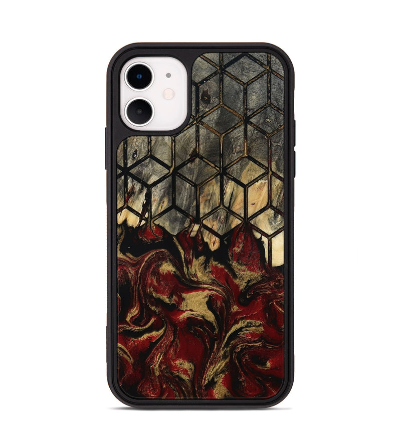 iPhone 11 Wood Phone Case - Melvina (Pattern, 805433)