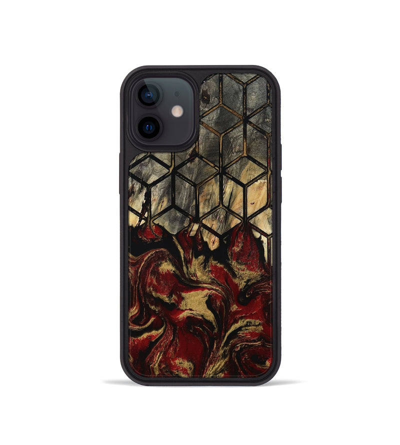 iPhone 12 mini Wood Phone Case - Melvina (Pattern, 805433)