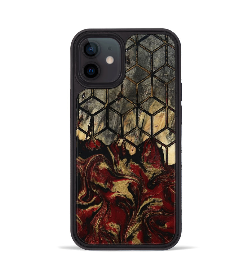 iPhone 12 Wood Phone Case - Melvina (Pattern, 805433)