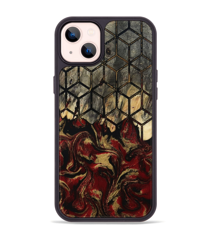 iPhone 14 Plus Wood Phone Case - Melvina (Pattern, 805433)