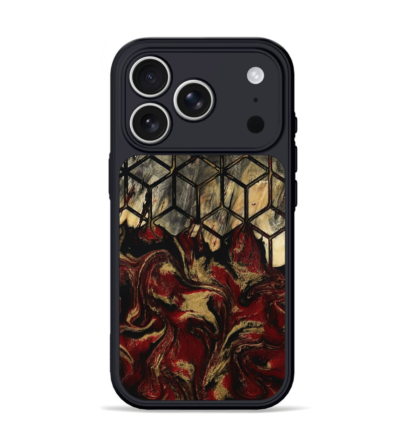 iPhone 17 Pro Wood Phone Case - Melvina (Pattern, 805433)