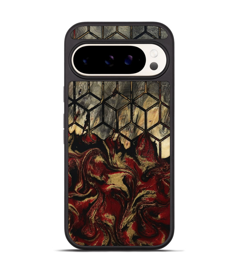 Pixel 9 Wood Phone Case - Melvina (Pattern, 805433)