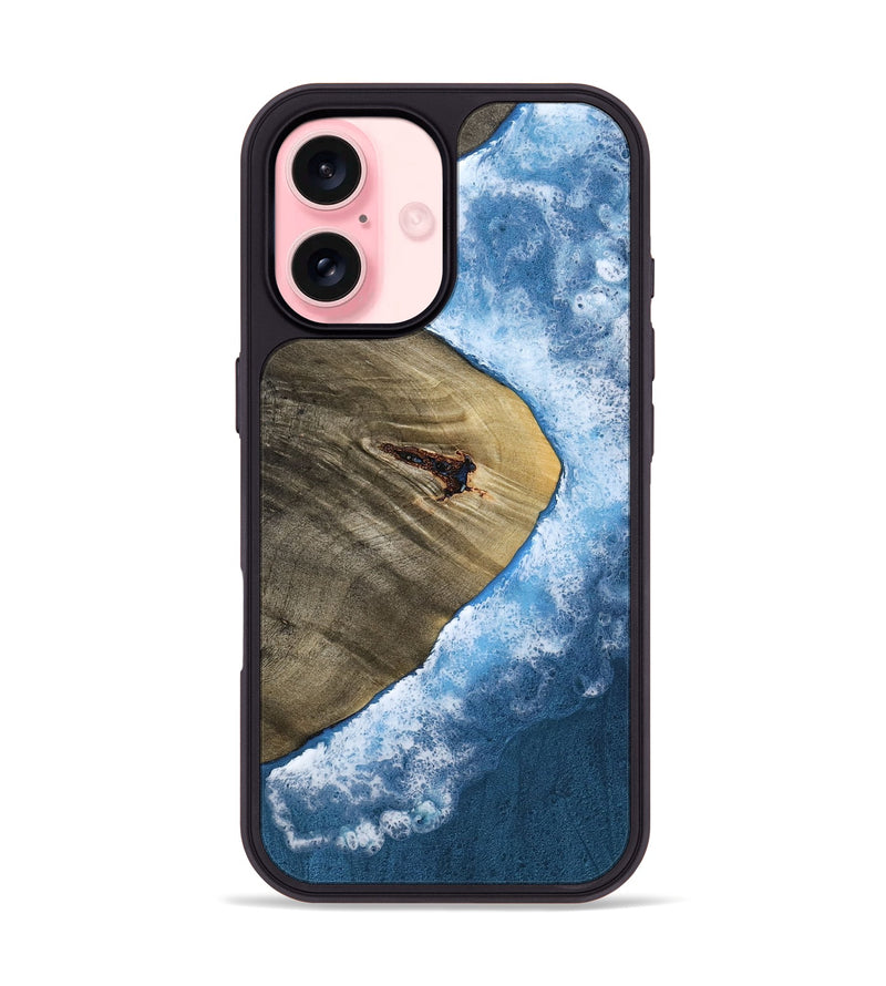 iPhone 16 Wood Phone Case - Violeta (Coastal, 805446)