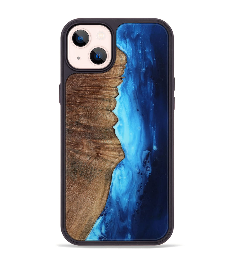 iPhone 14 Plus Wood Phone Case - Lue (Coastal, 805447)