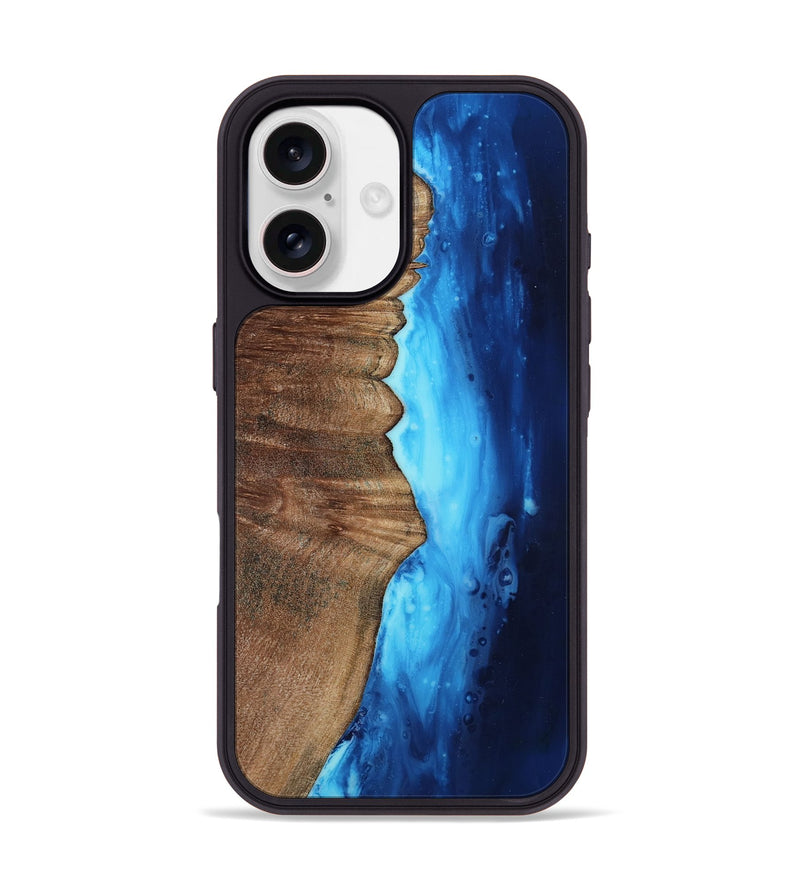 iPhone 17 Wood Phone Case - Lue (Coastal, 805447)