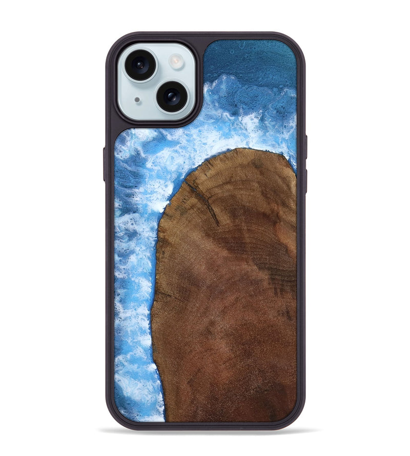 iPhone 15 Plus Wood Phone Case - Adlai (Coastal, 805448)