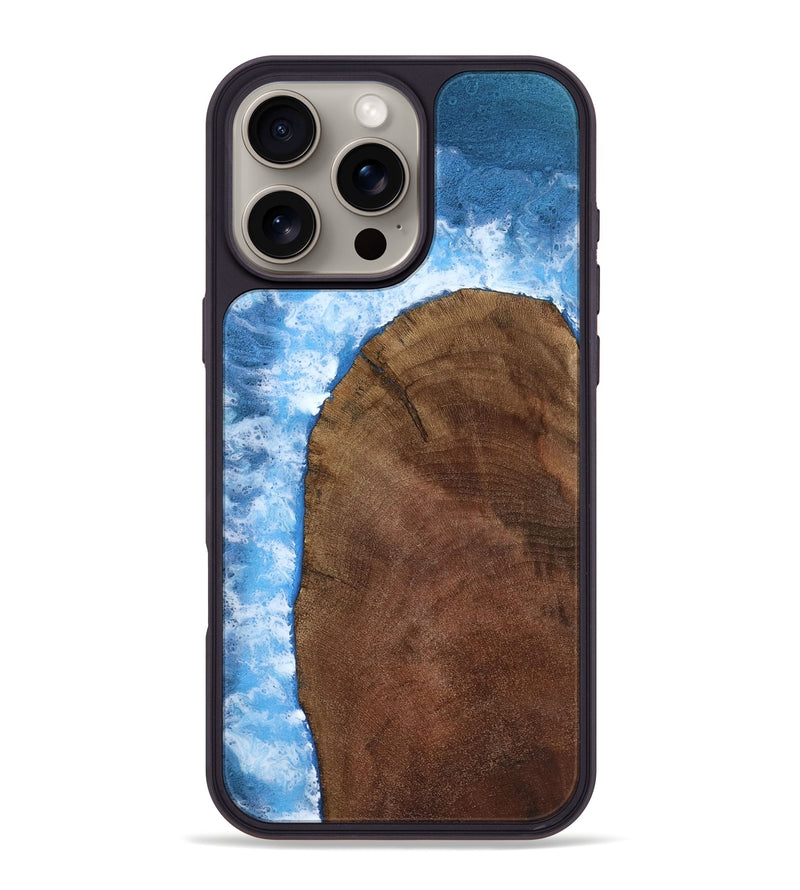 iPhone 16 Pro Max Wood Phone Case - Adlai (Coastal, 805448)
