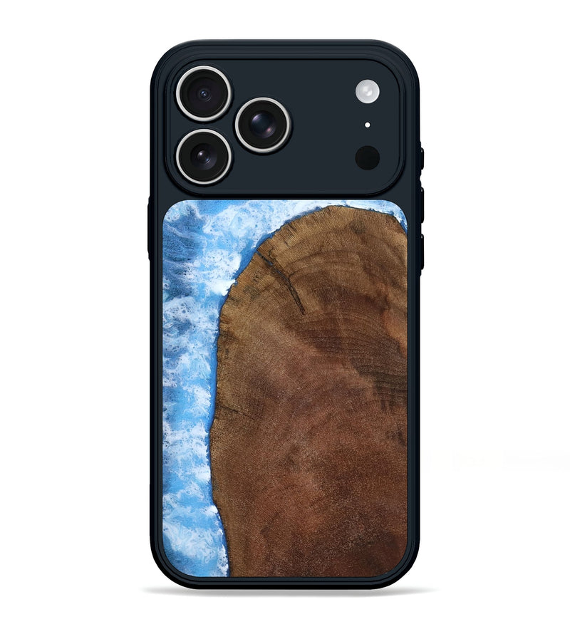 iPhone 17 Pro Max Wood Phone Case - Adlai (Coastal, 805448)
