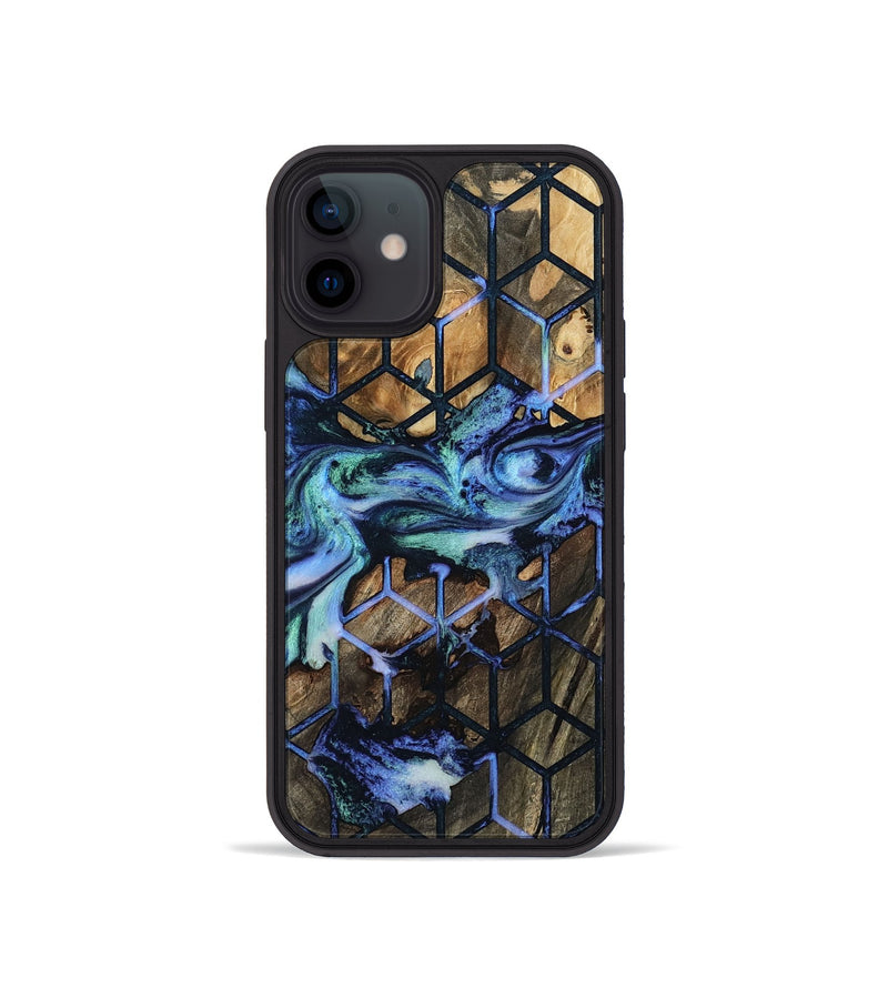 iPhone 12 mini Wood Phone Case - Stephan (Pattern, 805461)