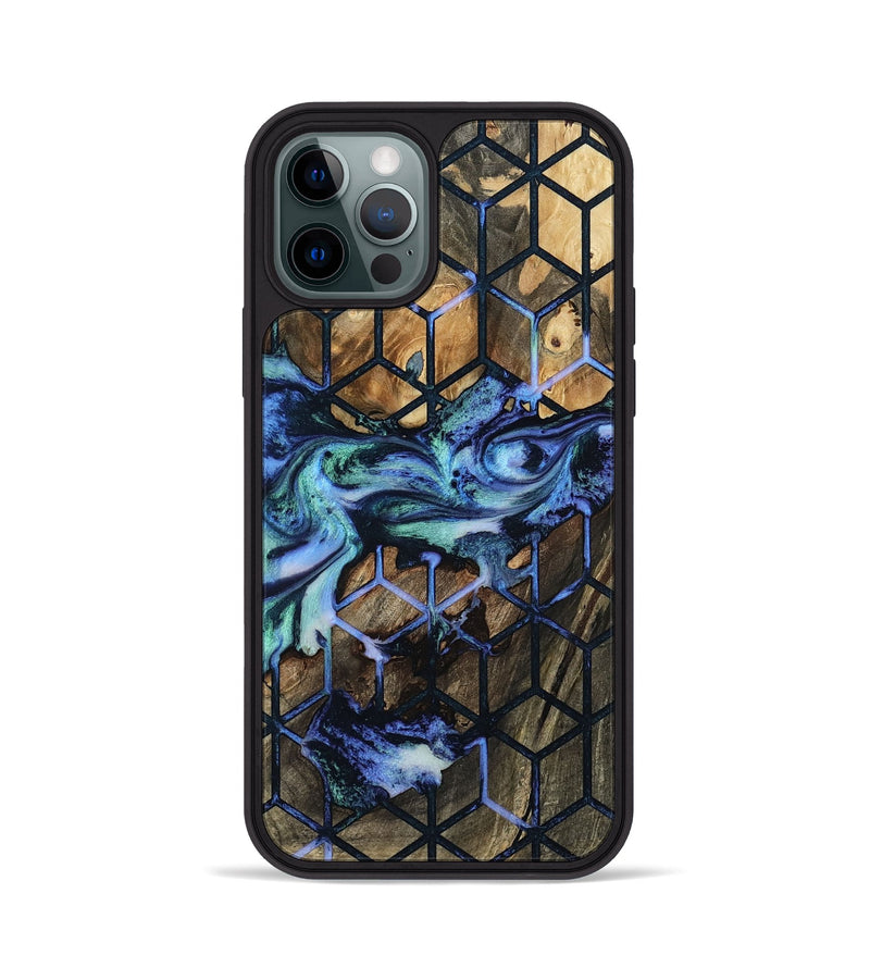 iPhone 12 Pro Wood Phone Case - Stephan (Pattern, 805461)