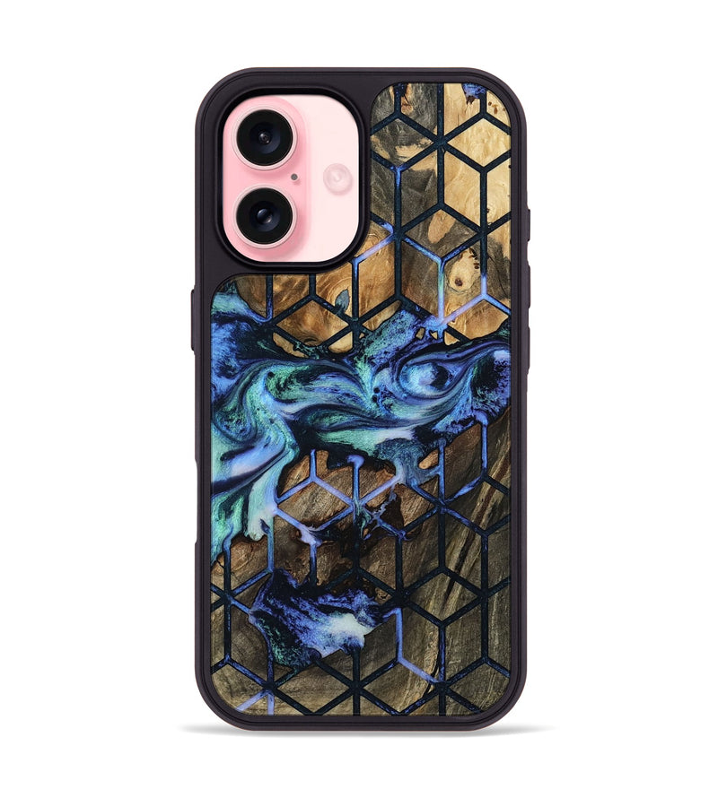 iPhone 16 Wood Phone Case - Stephan (Pattern, 805461)