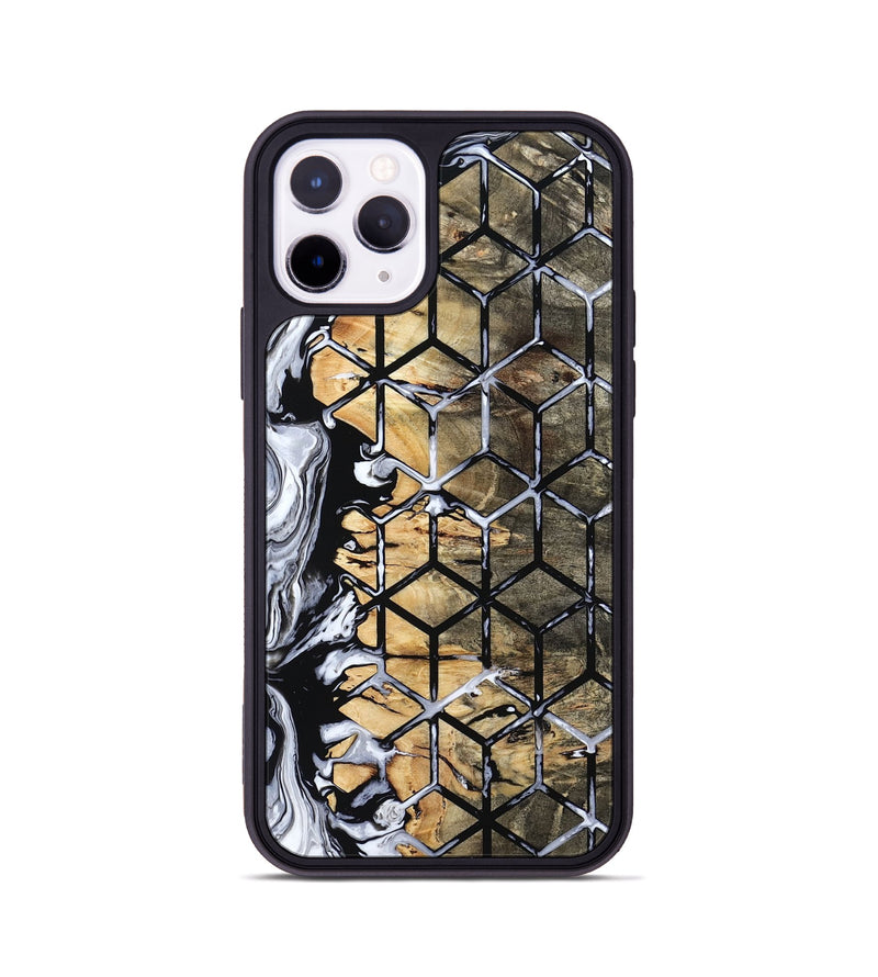 iPhone 11 Pro Wood Phone Case - Zayd (Pattern, 805462)