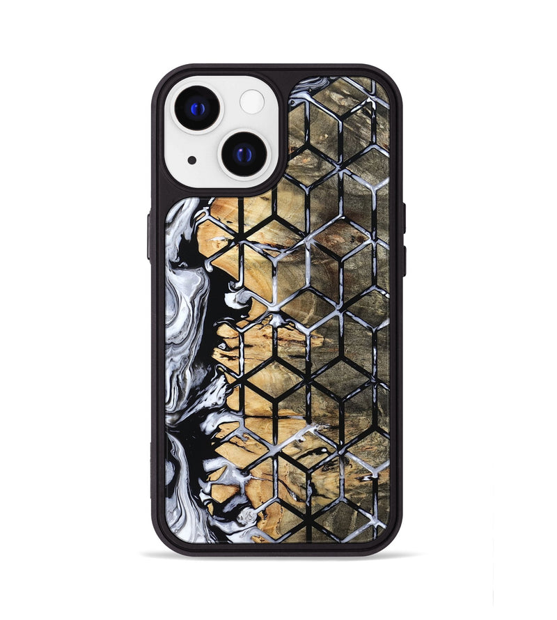 iPhone 13 Wood Phone Case - Zayd (Pattern, 805462)
