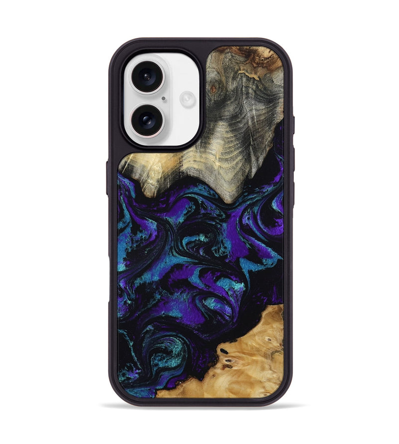 iPhone 17 Wood Phone Case - Crissy (Purple, 805468)