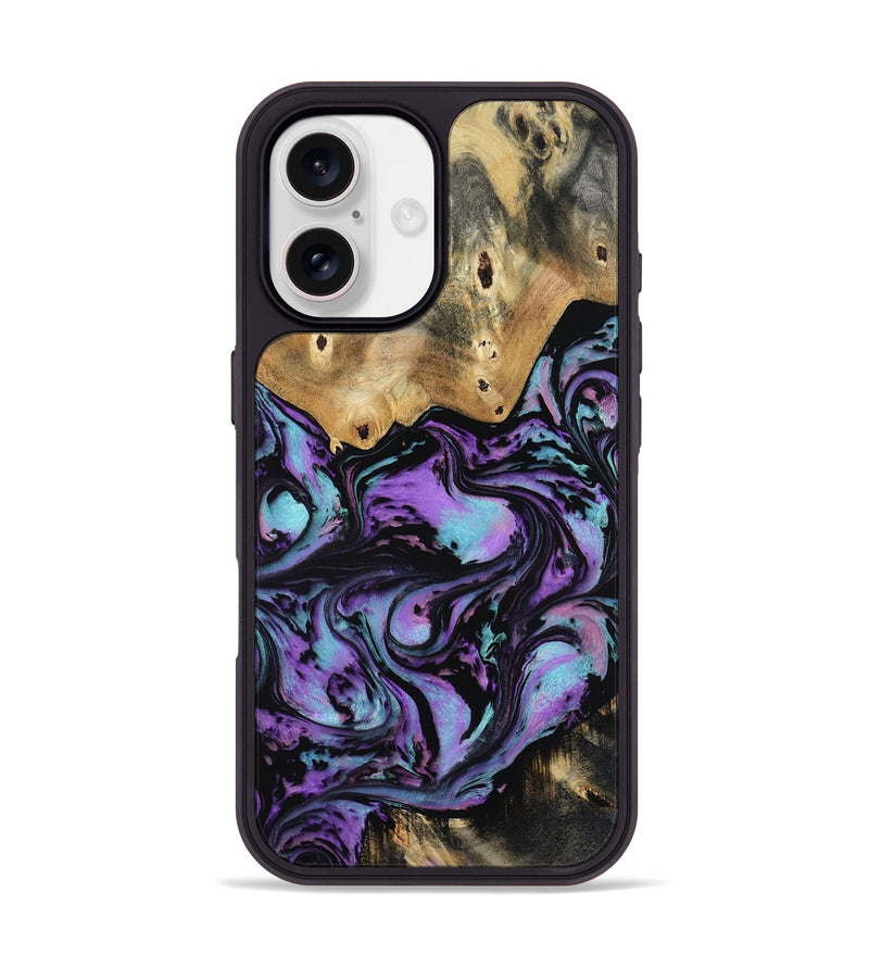 iPhone 17 Wood Phone Case - Wilson (Purple, 805469)