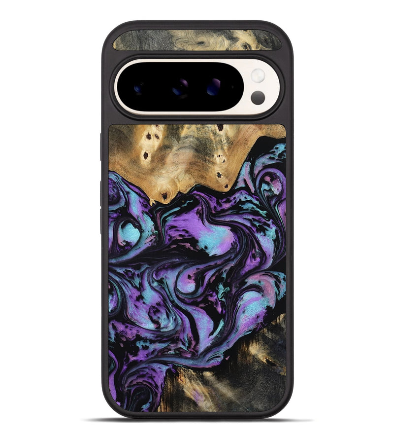 Pixel 10 Pro XL Wood Phone Case - Wilson (Purple, 805469)