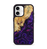 iPhone 17 Wood Phone Case - Jeremy (Purple, 805471)
