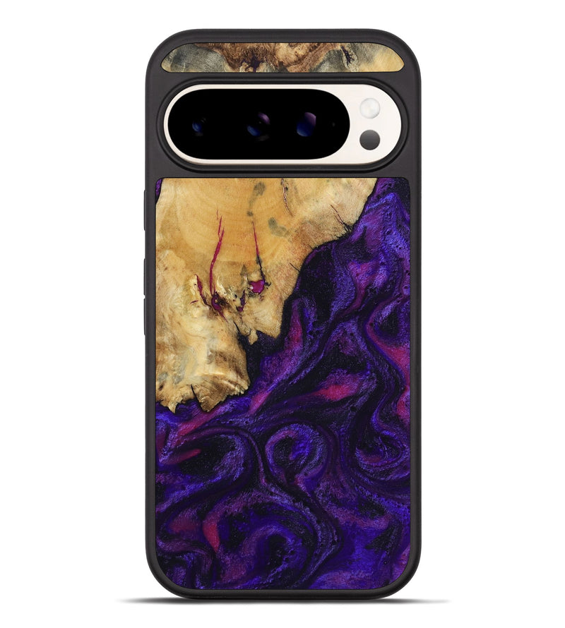 Pixel 10 Pro XL Wood Phone Case - Jeremy (Purple, 805471)