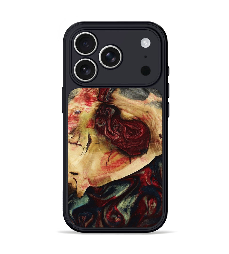 iPhone 17 Pro Wood Phone Case - Asia (Red, 805472)