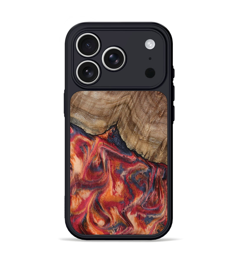 iPhone 17 Pro Wood Phone Case - Cason (Red, 805474)