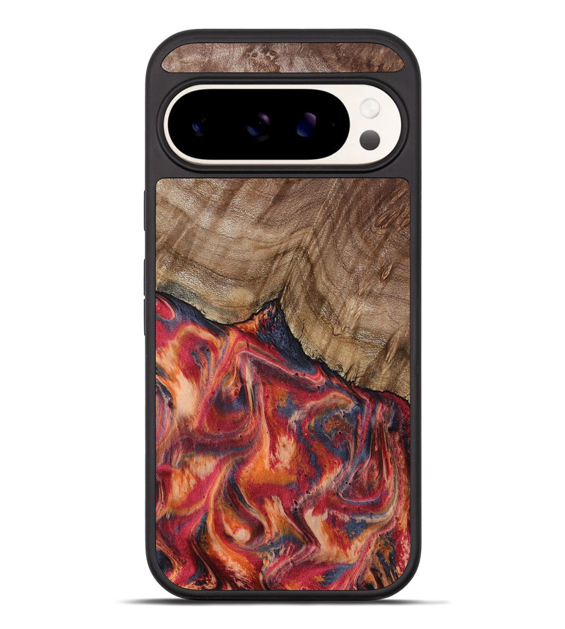 Pixel 10 Pro XL Wood Phone Case - Cason (Red, 805474)