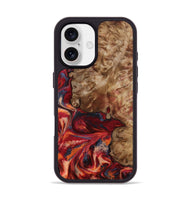 iPhone 17 Wood Phone Case - Eugene (Red, 805475)