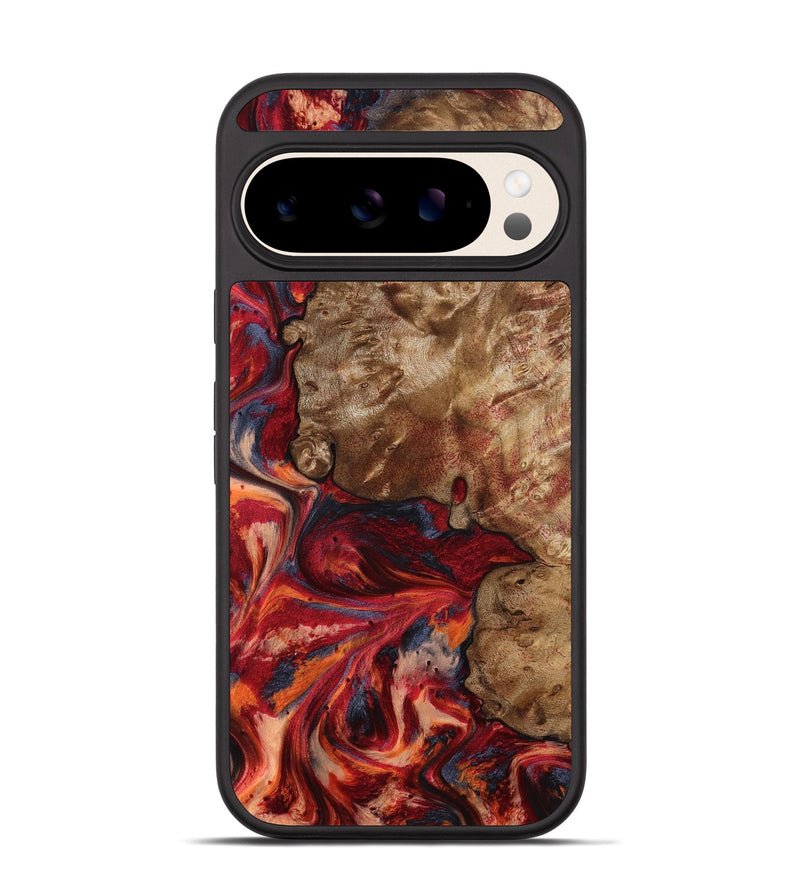 Pixel 10 Wood Phone Case - Eugene (Red, 805475)