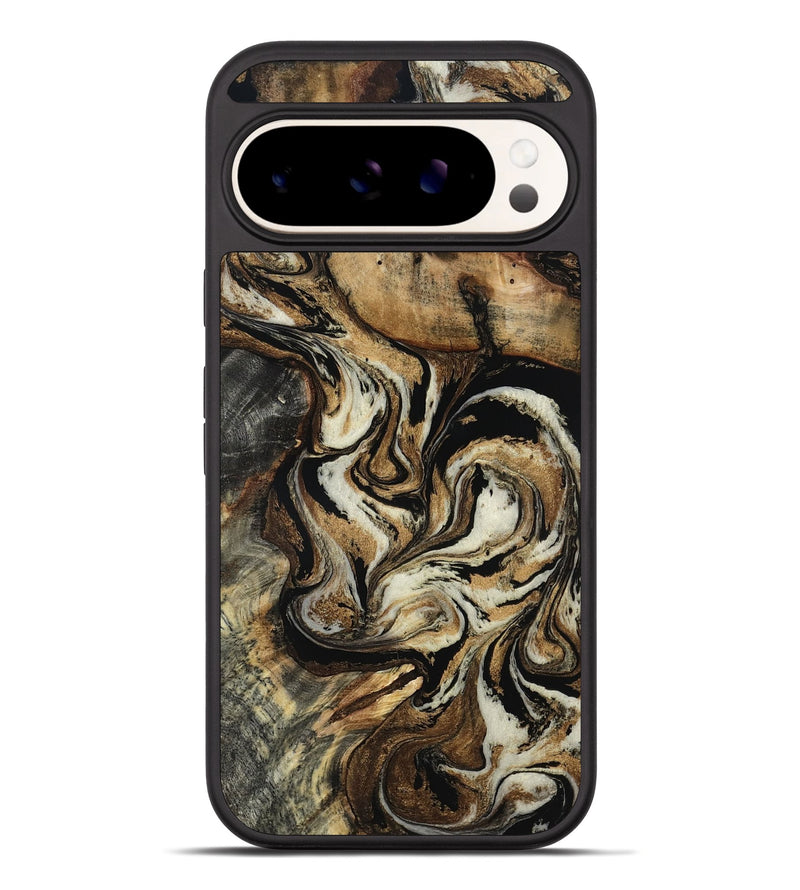 Pixel 10 Pro XL Wood Phone Case - Jonnie (Black & White, 805478)