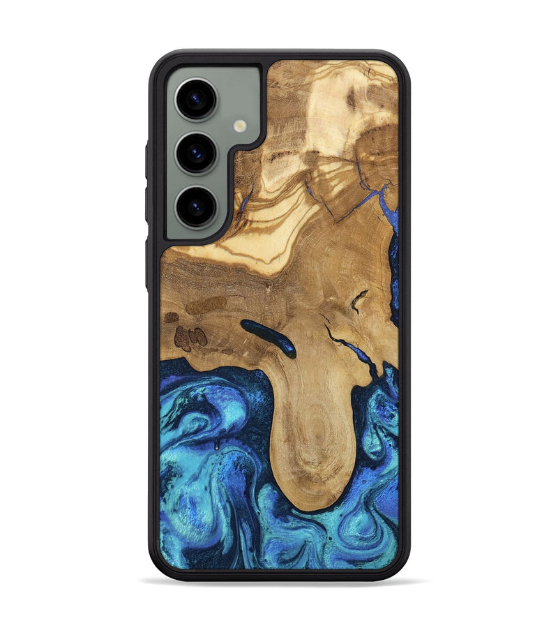 Galaxy S24 Plus Wood Phone Case - Hadlee (Blue, 805480)
