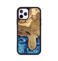 iPhone 11 Pro Wood Phone Case - Hadlee (Blue, 805480)