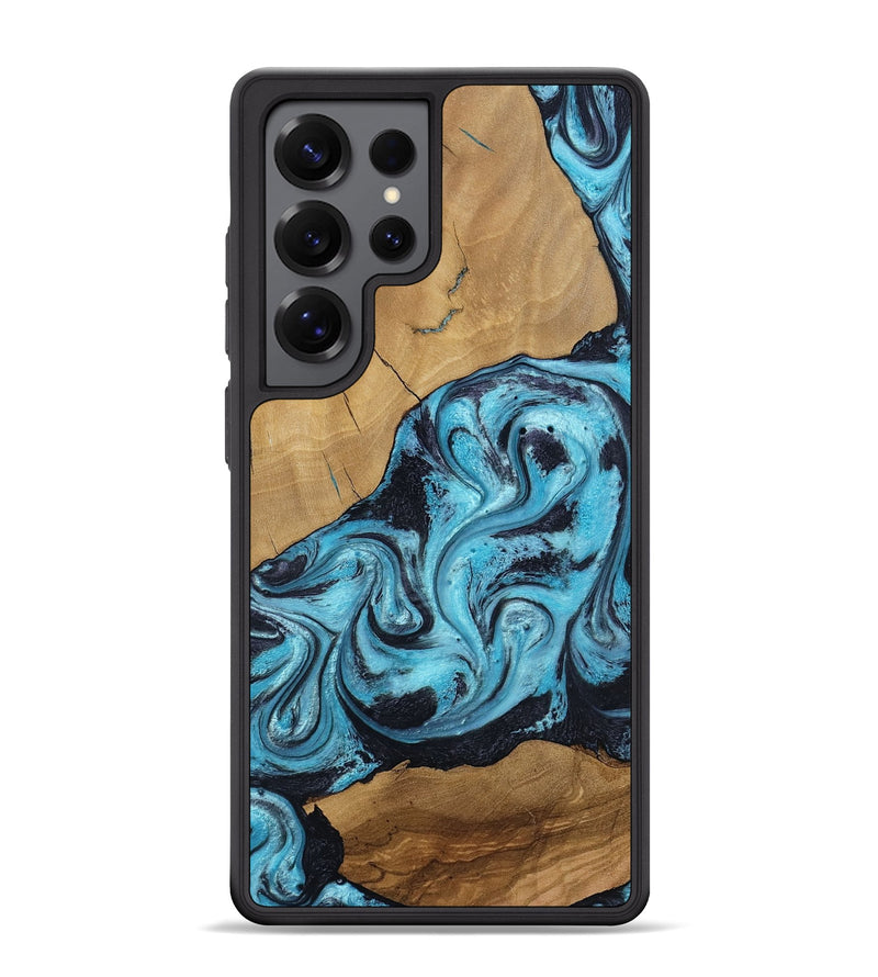 Galaxy S25 Ultra Wood Phone Case - Nellie (Blue, 805482)