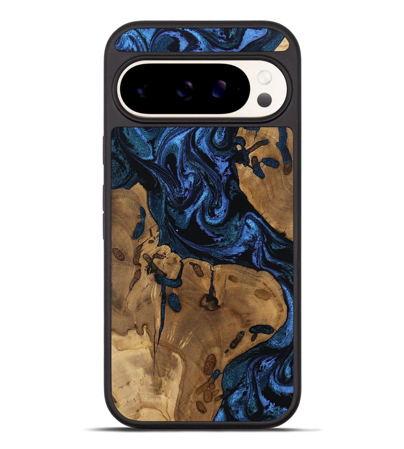 Pixel 9 Pro XL Wood Phone Case - Drew (Blue, 805483)