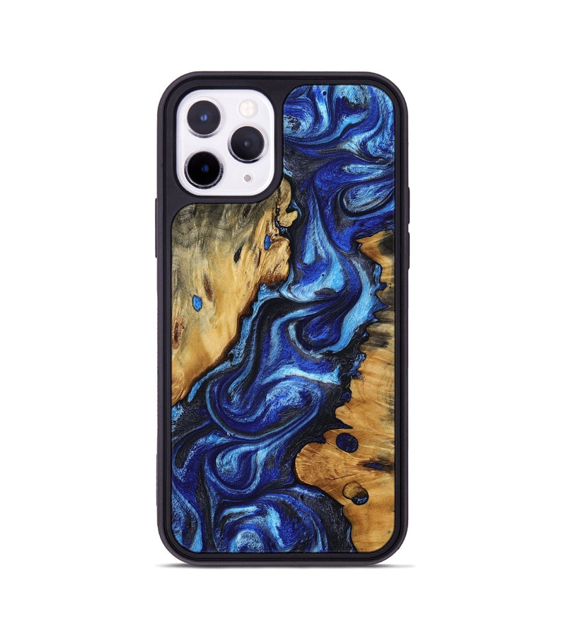 iPhone 11 Pro Wood Phone Case - Roslyn (Blue, 805484)