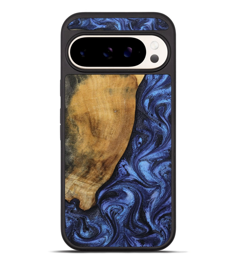 Pixel 10 Pro XL Wood Phone Case - Naomi (Blue, 805486)
