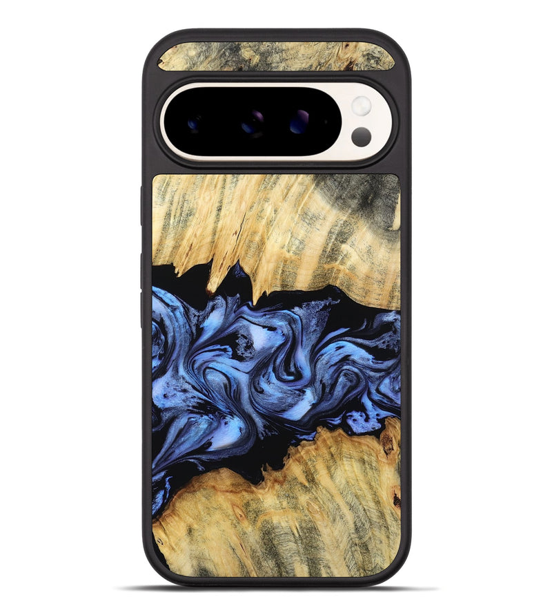 Pixel 10 Pro XL Wood Phone Case - Madisyn (Blue, 805487)