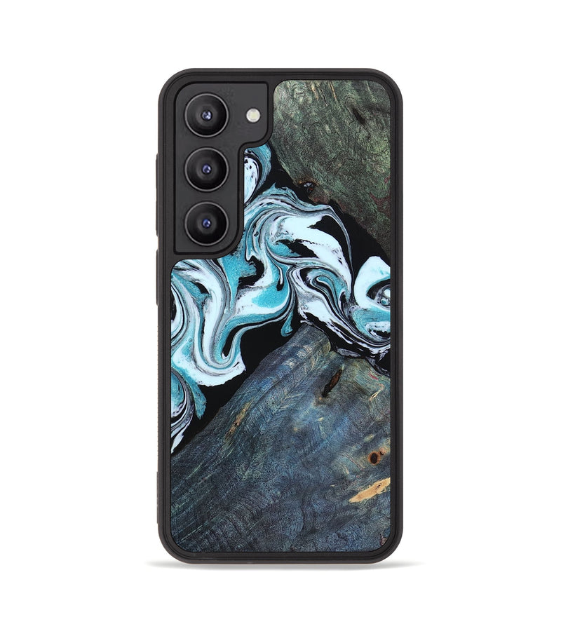Galaxy S23 Wood Phone Case - Osman (Blue, 805488)