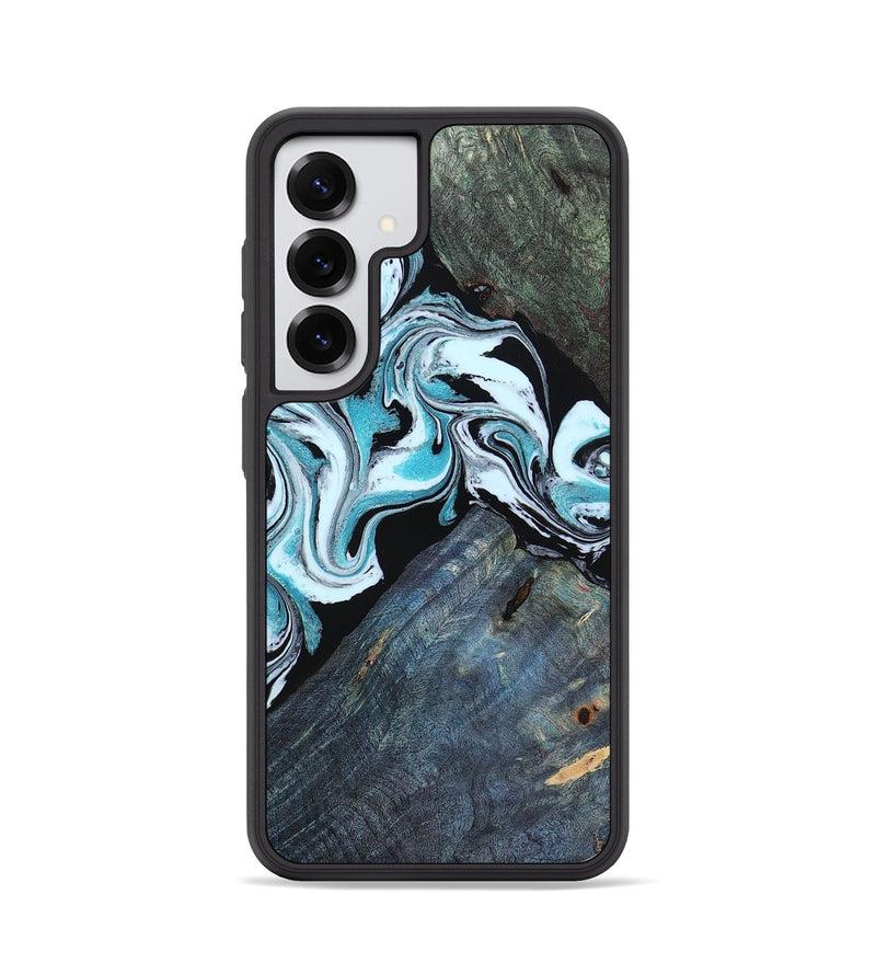 Galaxy S25 Wood Phone Case - Osman (Blue, 805488)