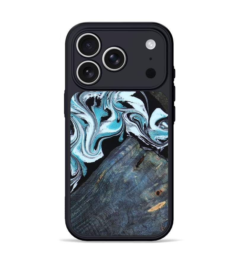 iPhone 17 Pro Wood Phone Case - Osman (Blue, 805488)