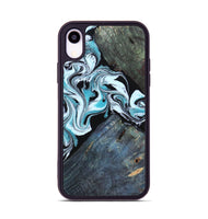 iPhone Xr Wood Phone Case - Osman (Blue, 805488)