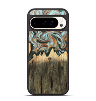 Pixel 9 Wood Phone Case - Paris (Green, 805489)